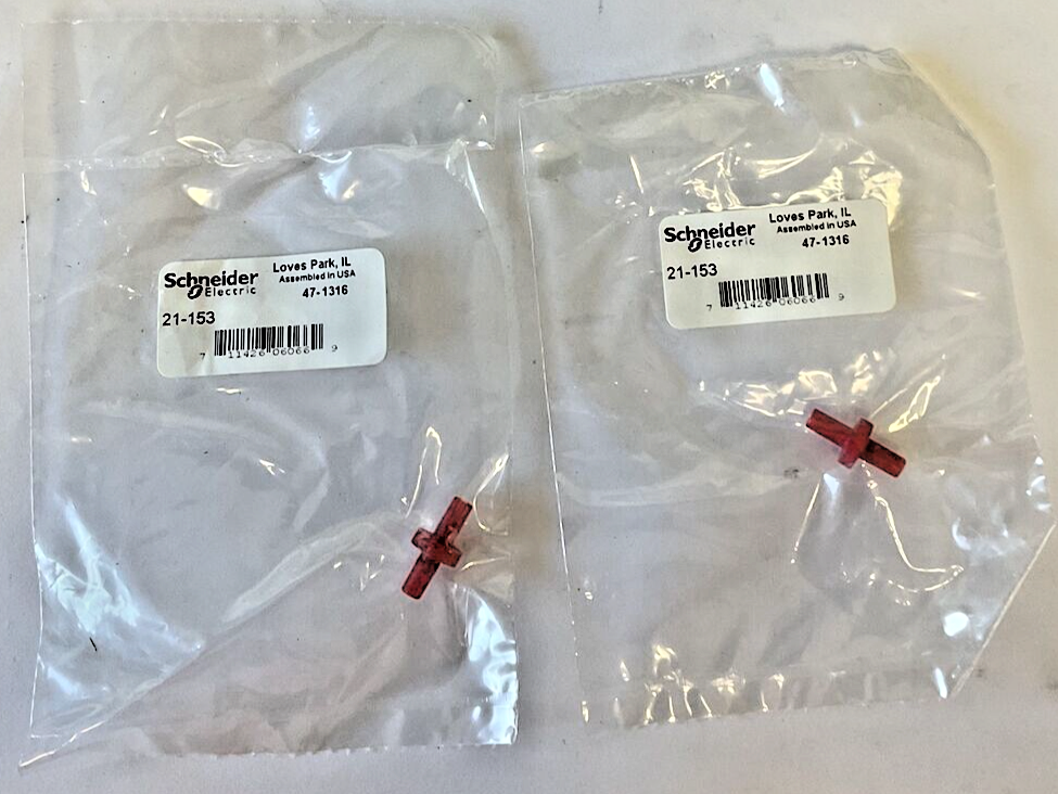 SCHNEIDER ELECTRIC 21-153 INLINE RESTRICTER ***LOTOF2***