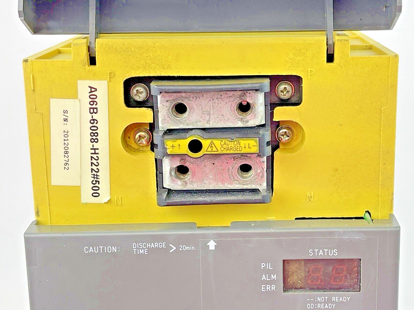 FANUC - A06B-6088-H222#H500 -SPINDLE AMPLIFIER MODULE SPM-22 DRIVE - 230 VAC,95A
