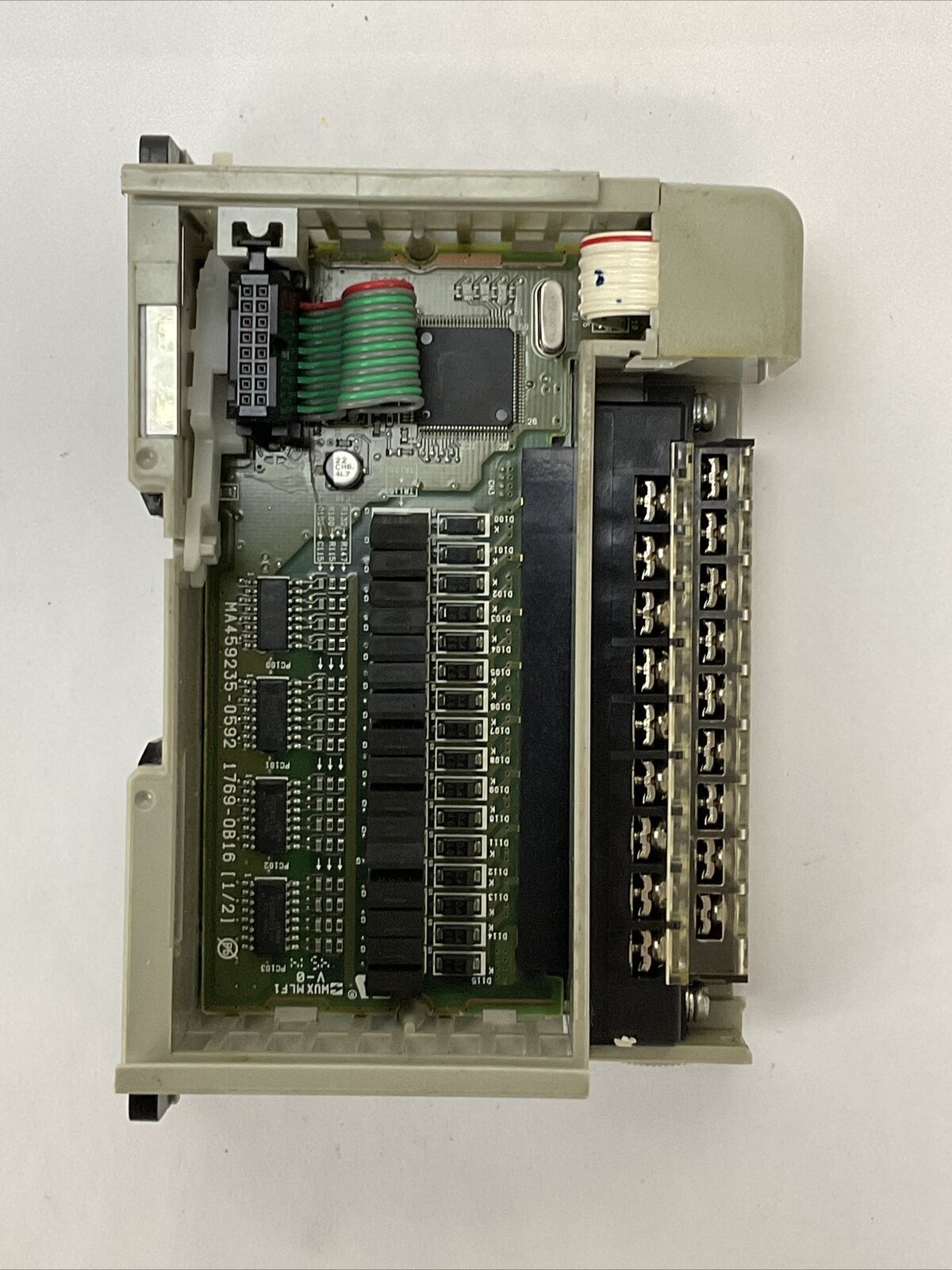ALLEN BRADLEY 1769-OB16 SER B F/W REV 3.1 DIR/VER 10000550528/00 16PT COMPACT