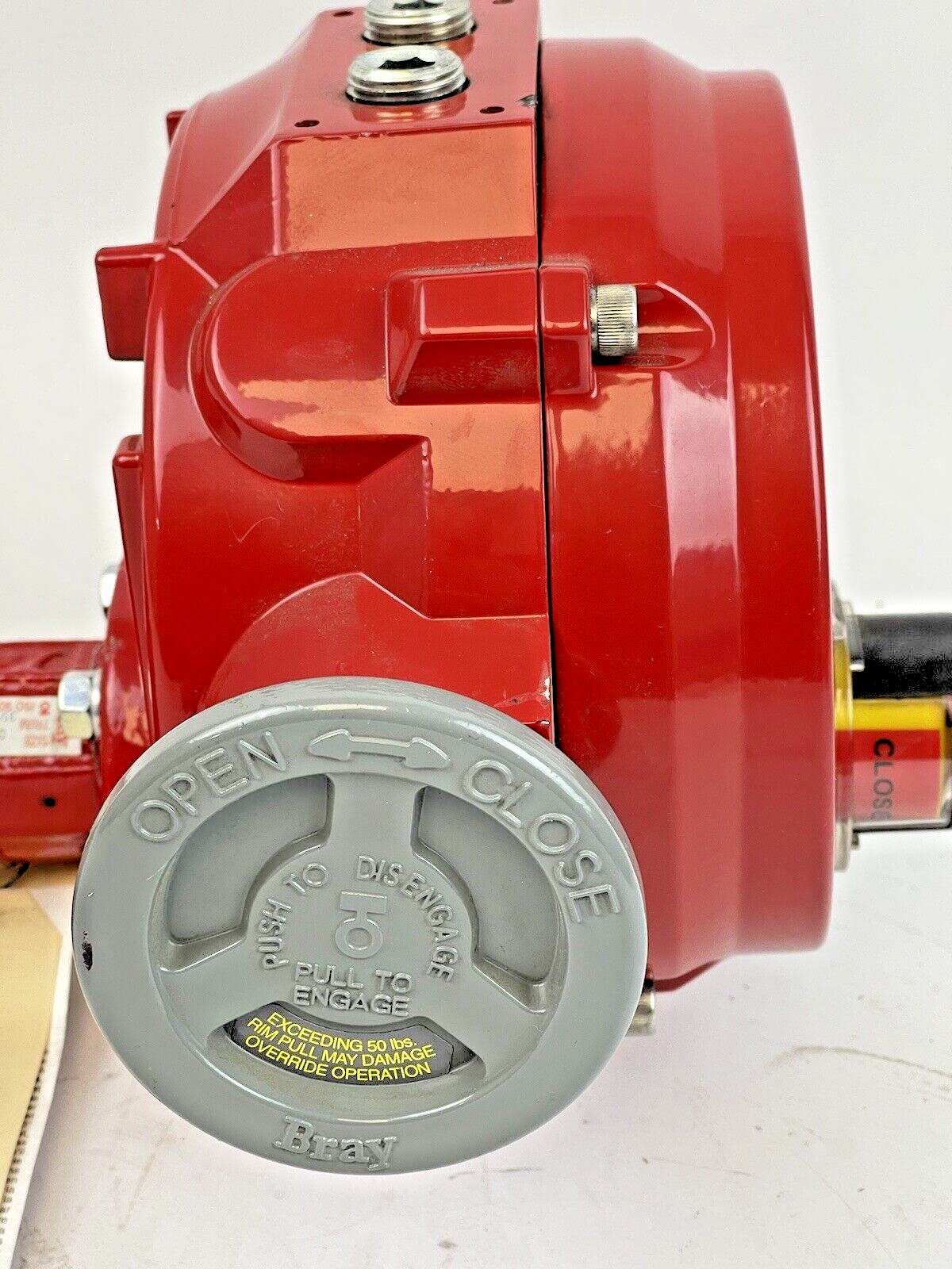 BRAY - 70-0061-113D0-536/A ACTUATOR/ 20-0400-92801 (561) - 4" BUTTERFLY VALVE