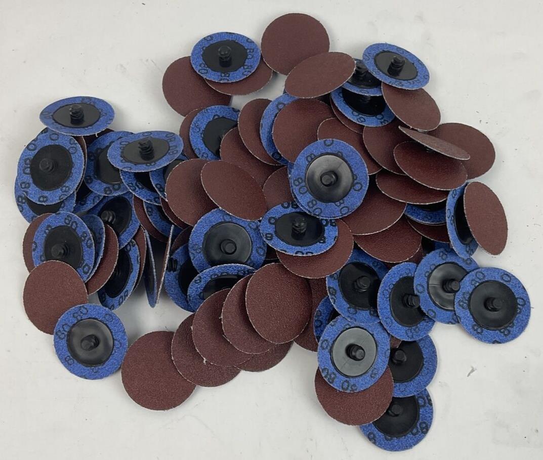 TRU-MAXX 65226912 TYPE R QUICK CHANGE DISC 2" 80G BOX OF 100