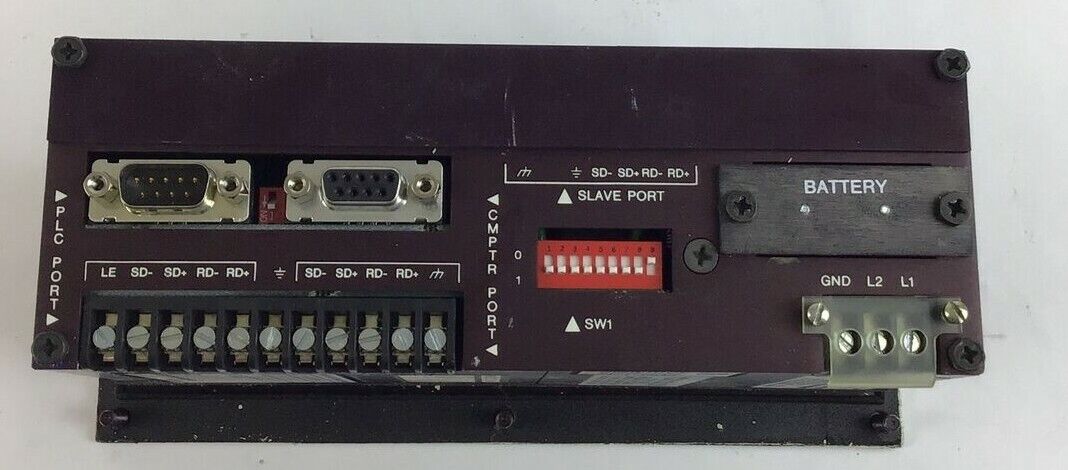 UTICOR PROGRAMMABLE MESSAGE DISPLAY 180-22A1N008E0 REV B 115/230V .1/.05AMP