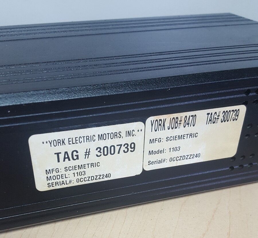 Sciemetric Sigmeter Panel Meter 1103