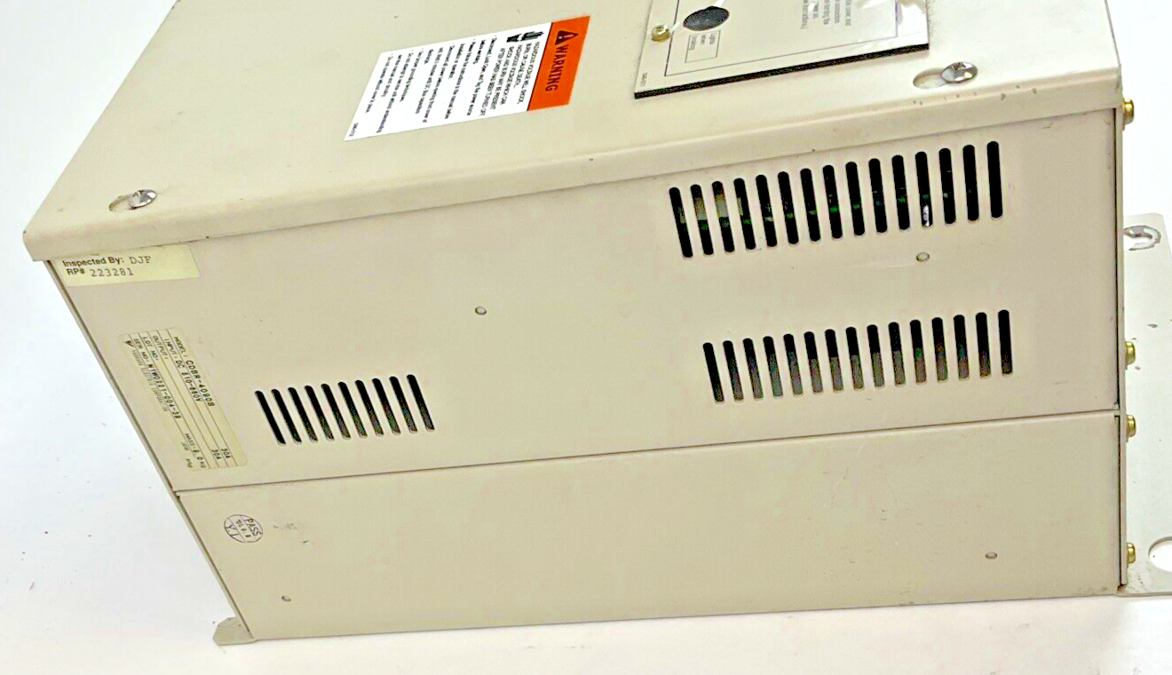 YASKAWA CDBR-4090B BRAKING UNIT 30A 510-660VDC