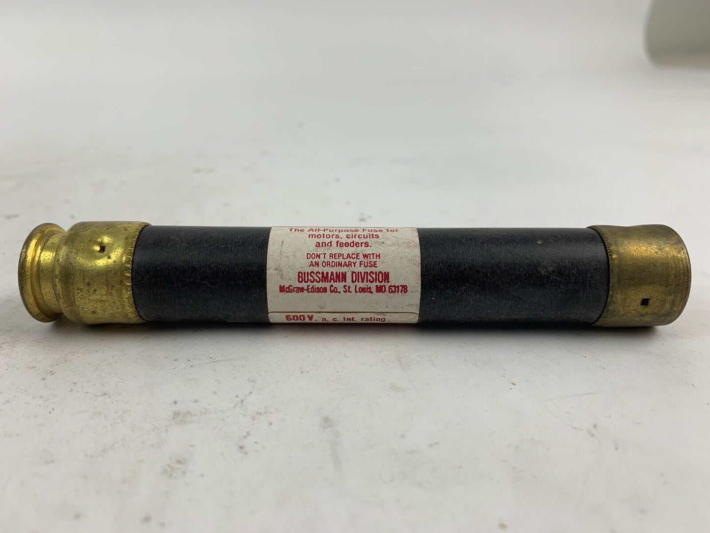 Bussmann Fusetron Dual-Element FRS-R-5 6/10 5 6/10A 600V Fuse "Lot of 10"