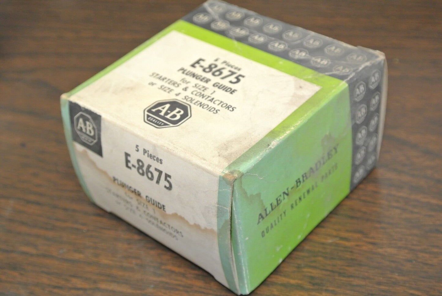 ALLEN-BRADLEY E-8675 PLUNGER GUIDE / SIZE 1 / SIZE 6 SOLENOIDS / NEW SURPLUS 6pc