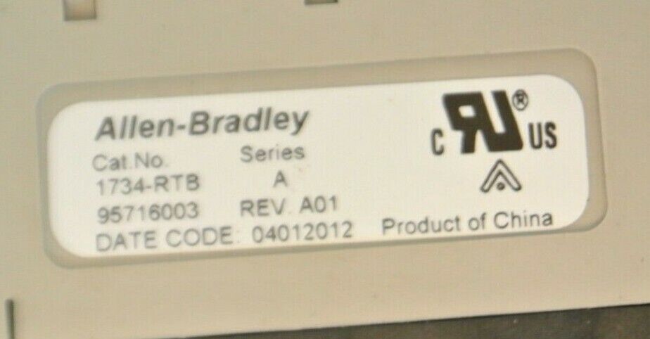 ALLEN-BRADLEY 1734-EP24DC EXPANSION POWER SUPPLY MODULE + 1734-RTB TERM BLK