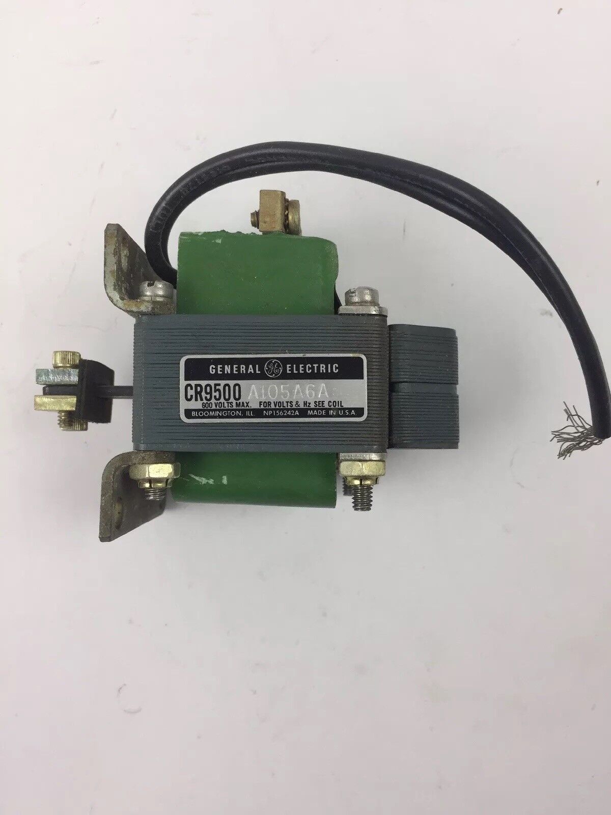 GE CR9500A105A6A SOLENOID 115V 50HZ PUSH TYPE END MTG