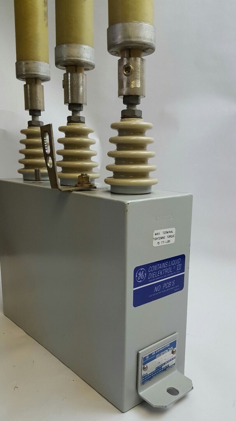 GE CAPACITOR CAT 54L310WS60 4800V 125KVR 3phase 60HZ.