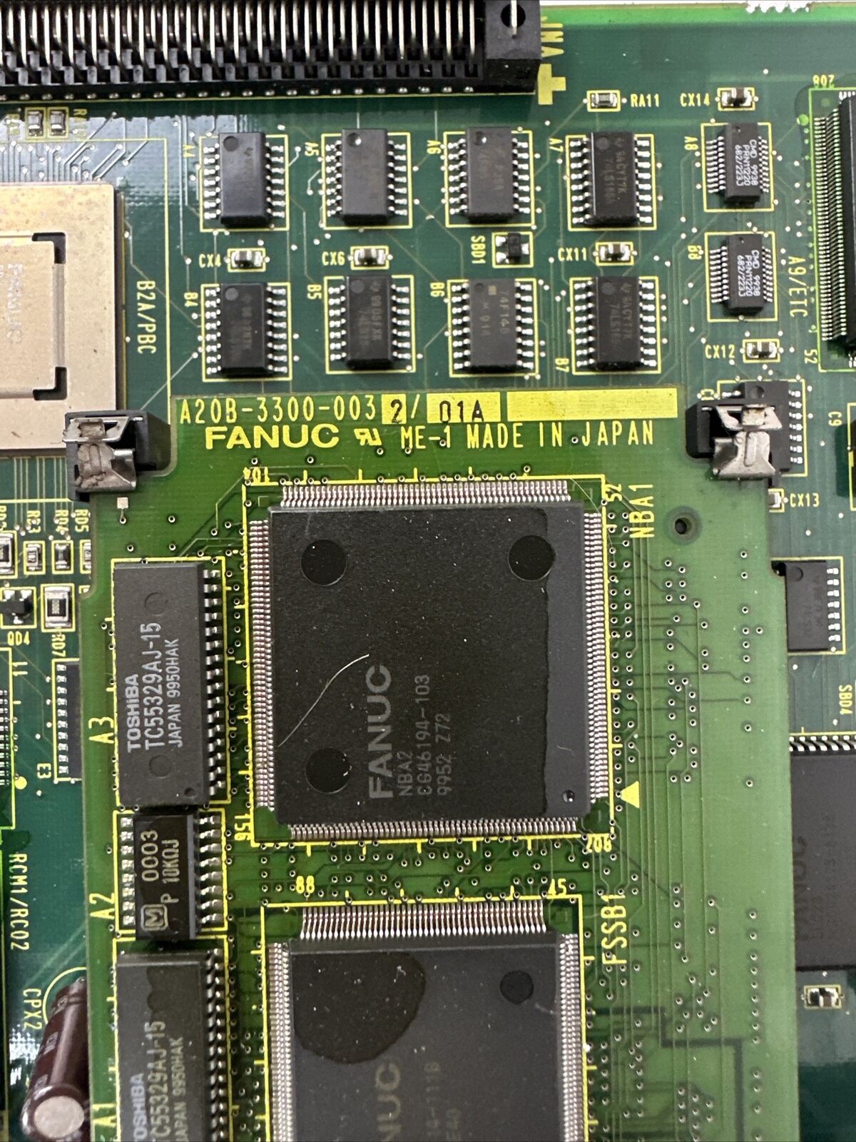 FANUC A16B-2203-0480/02A LCB CIRCUIT BOARD A20B-3300-0070-09B A20B-3300-0032/01A
