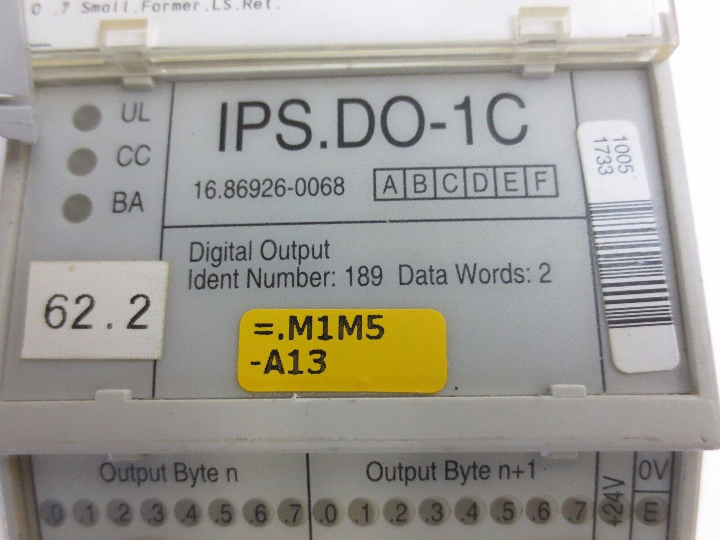 MAN ROLAND IPS.DO-1C I/O MODULE, DIGITAL - 16.86926-0068