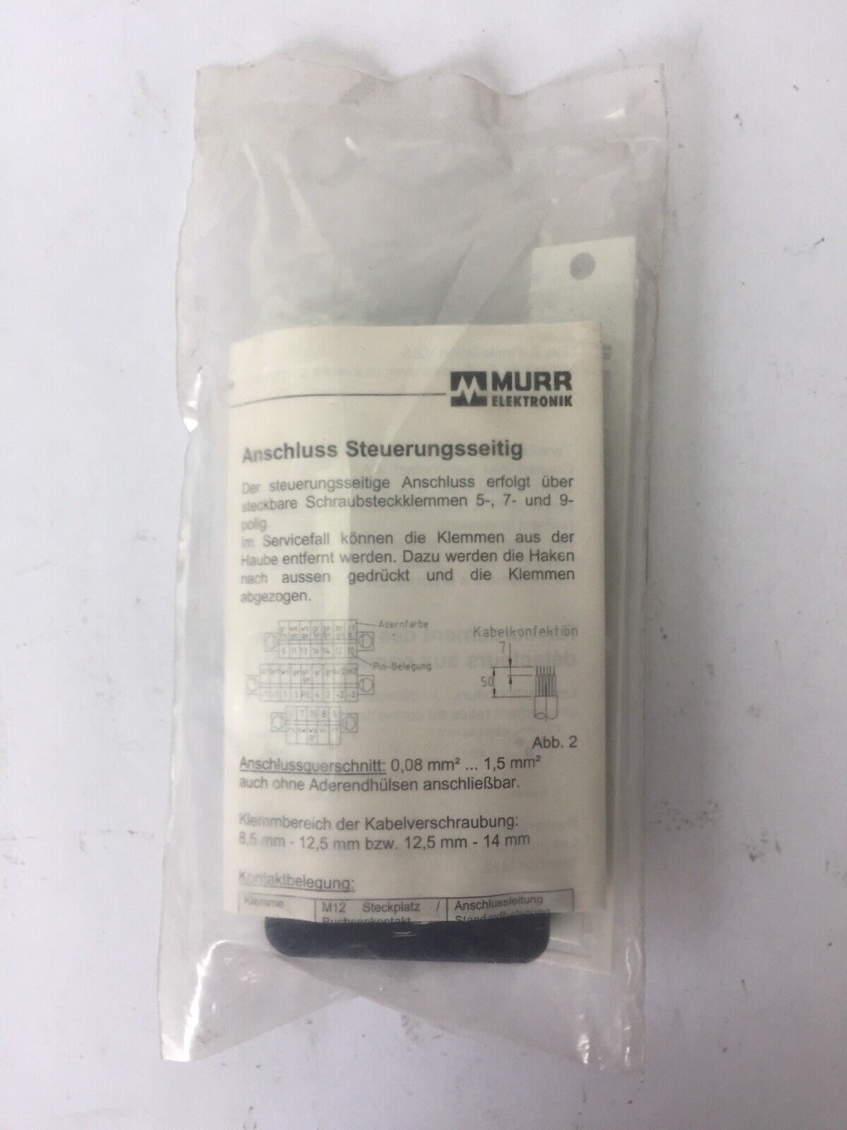 MURR ELEKTRONIK 27114 MVP12