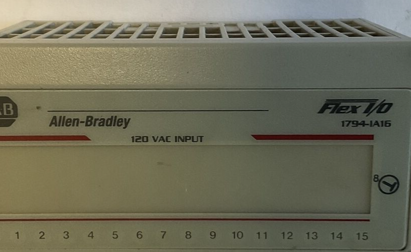 ALLEN BRADLEY 1794-IA16 INPUT 120VAC SER.A REV.A01