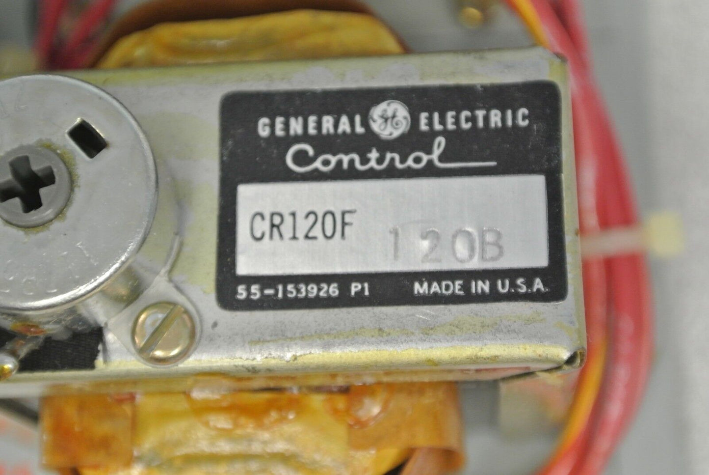 GENERAL ELECTRIC CR120F120B TRANSISTORIZED SENSITIVE RELAY 0-75 OHM NEW SURPLUS