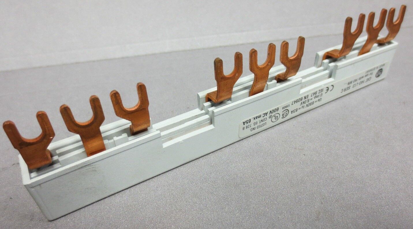 ALLEN-BRADLEY 140-L13 Ser. C COMMON LINK TERMINAL (USE w/ 140-MN) 600VAC, 6A