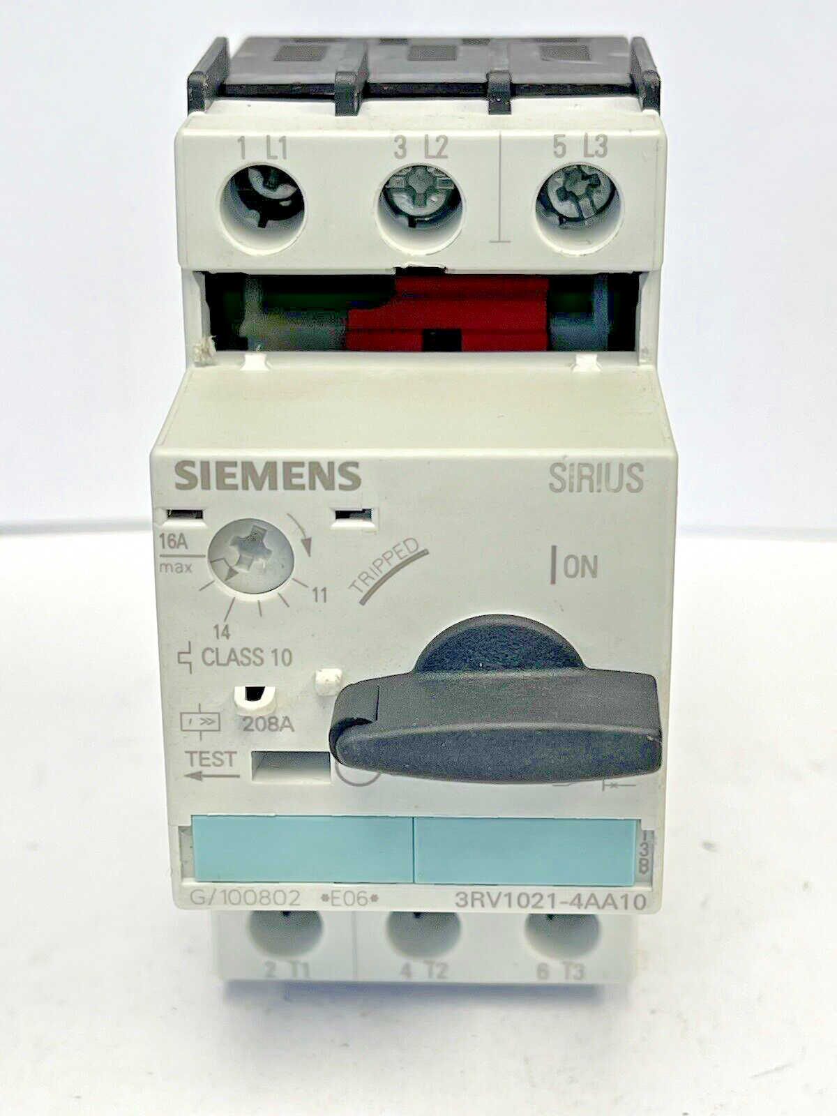 SIEMENS - 3RV1021-4AA10 - CIRCUIT BREAKER / MOTOR PROTECTOR