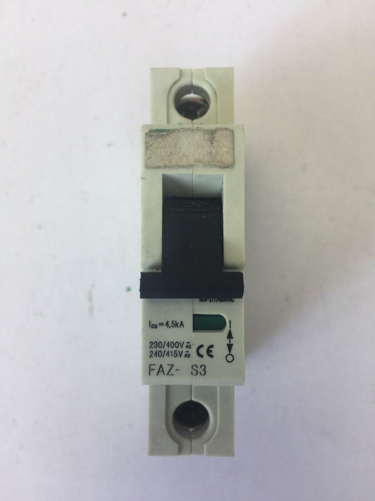 KLOCKNER MOELLER FAZ-S3 CIRCUIT BREAKER 1 POLE 230/400VAC 240/415VAC