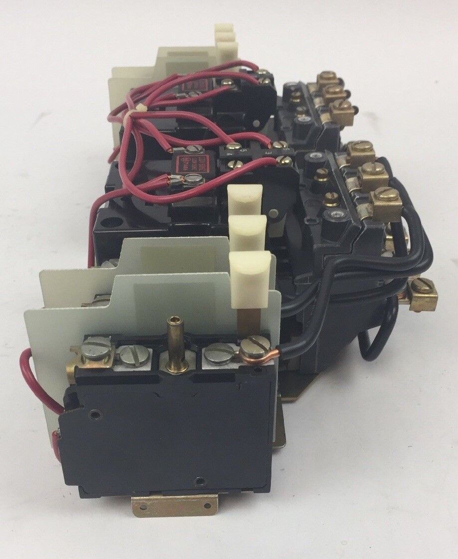 ALLEN BRADLEY 715-BOD117 TWO SPEED STARTER SEPARATE WINDING SIZE 1 120V 60HZ