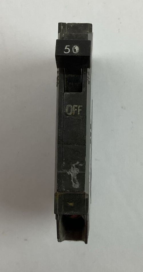 GE THQP150 50AMP 120/240VAC 1POLE CIRCUIT BREAKER (LOT OF 4)