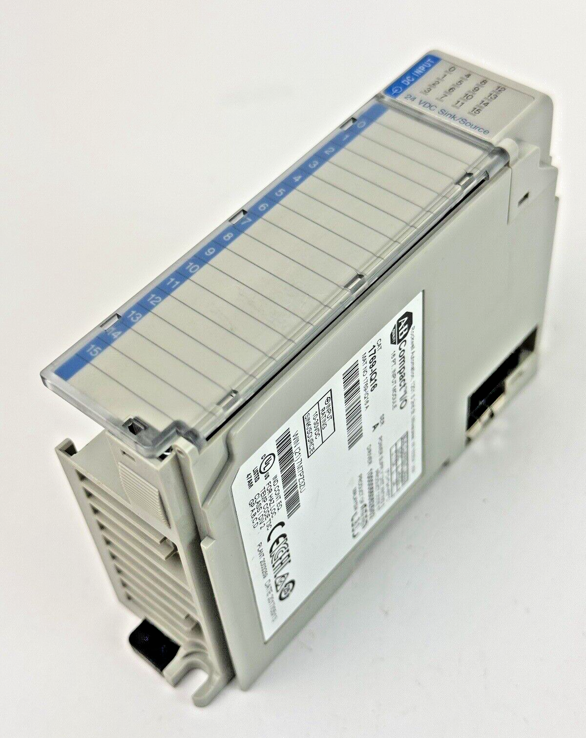 ALLEN-BRADLEY - 1769-IQ16 SER. A, F/W REV 3.1, DIR/VER 10000550525/02 - 16 PT.