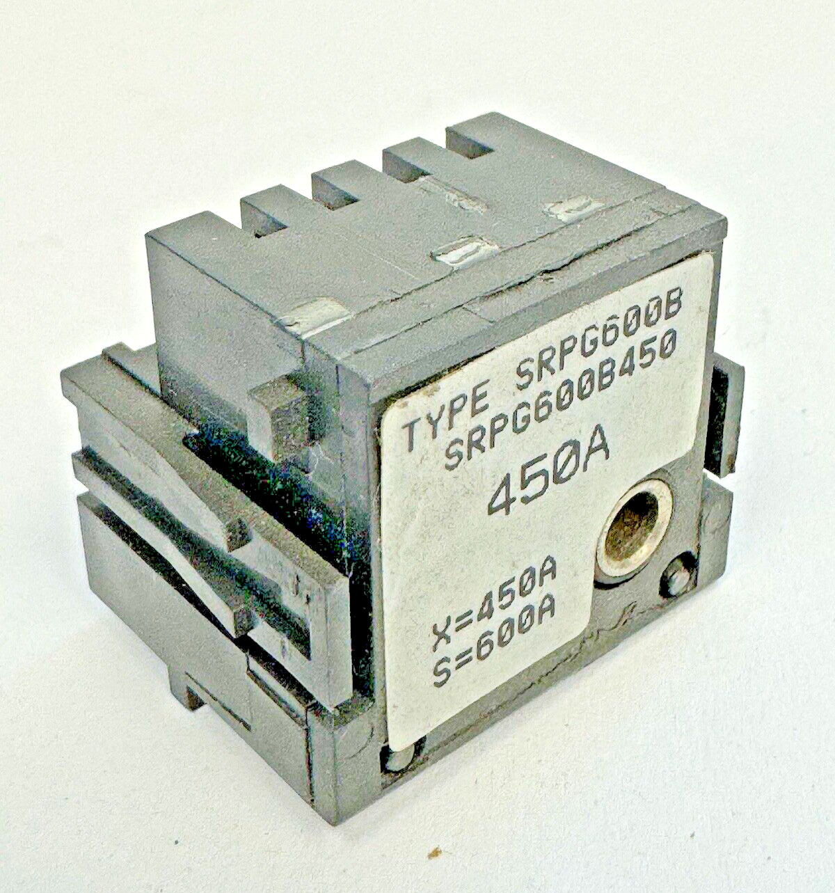 GE - SRPG600B450 - RATING PLUG W/ ADJUSTABLE INSTANTANEOUS TRIP - 450A
