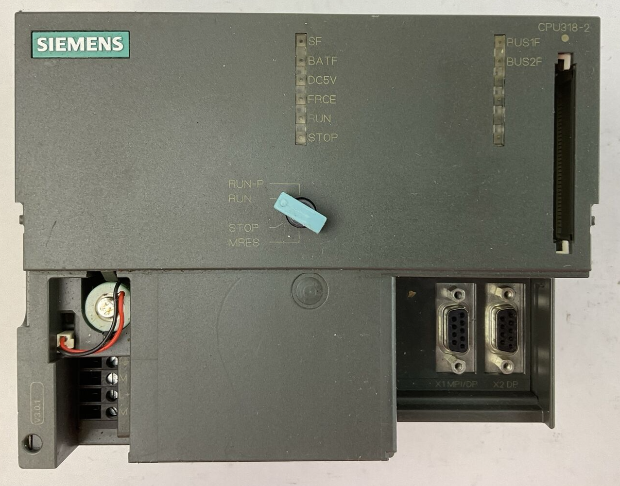 SIEMENS 1P 6ES7 318-2AJ00-0AB0 SIMATIC S7 CPU318-2 DP MODULE