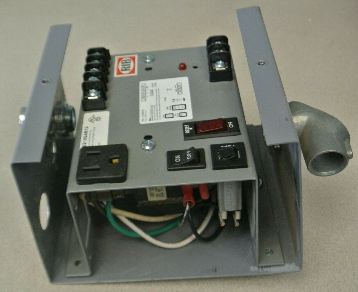 FUNCTIONAL DEVICES PSB100AB10 POWER SUPPLY + MH1000 ENCLOSURE / 24VAC-120VAC
