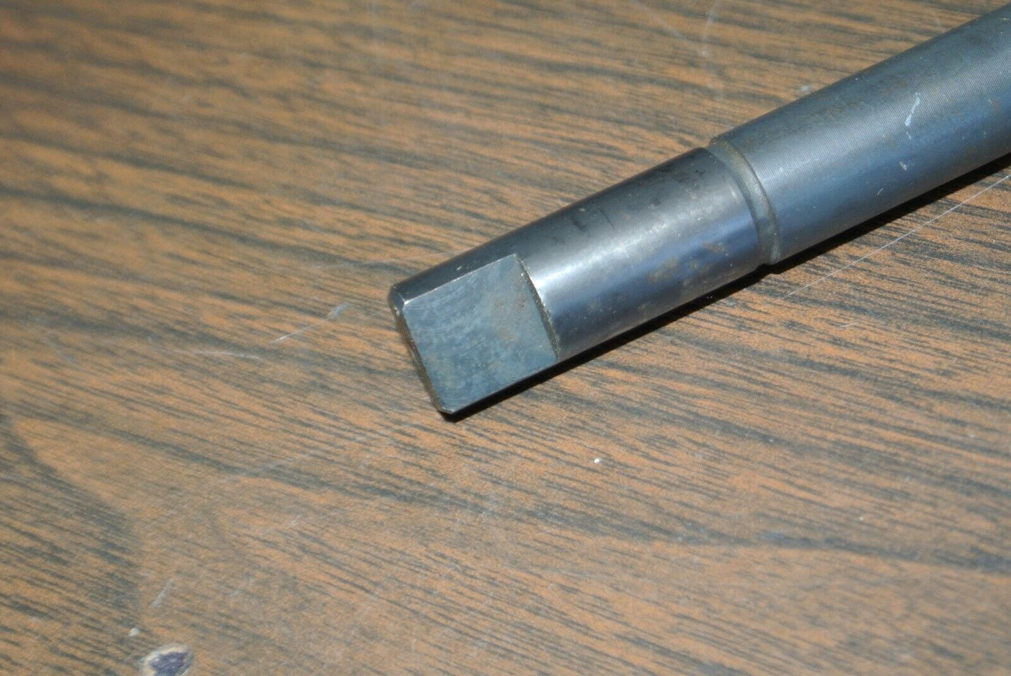 LOT of 4 / TANGED 3/4" 2-FLUTE DRILL BITS / REGROUND 1/2" - 3/4" STEP DRILL (?)