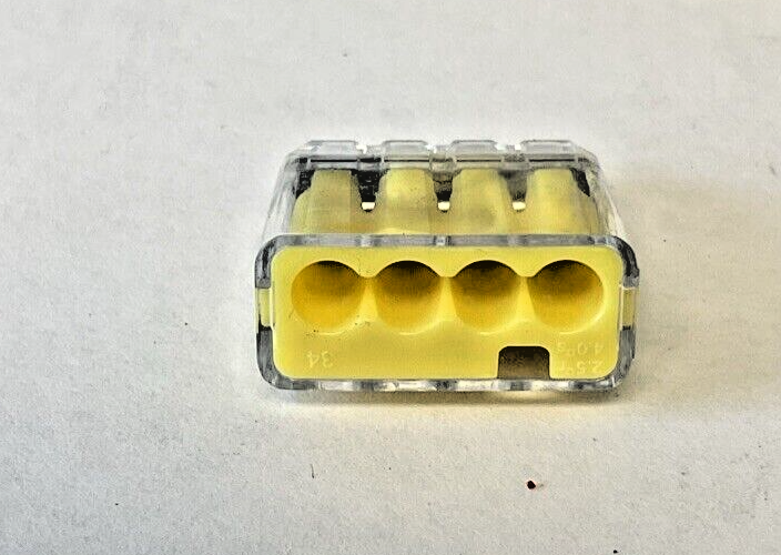 IDEAL MODEL 34 #12-#20 GAUGE 4PORT CONNECTOR NEW/UNUSED*****LOTOF44****