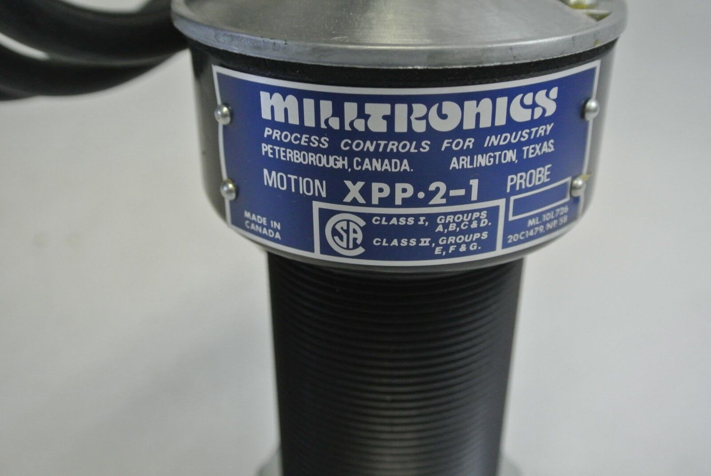 MILLTRONICS XPP-2-1 MOTION-SENSING PROBE / 3S-DSH-87159 - NEW SURPLUS