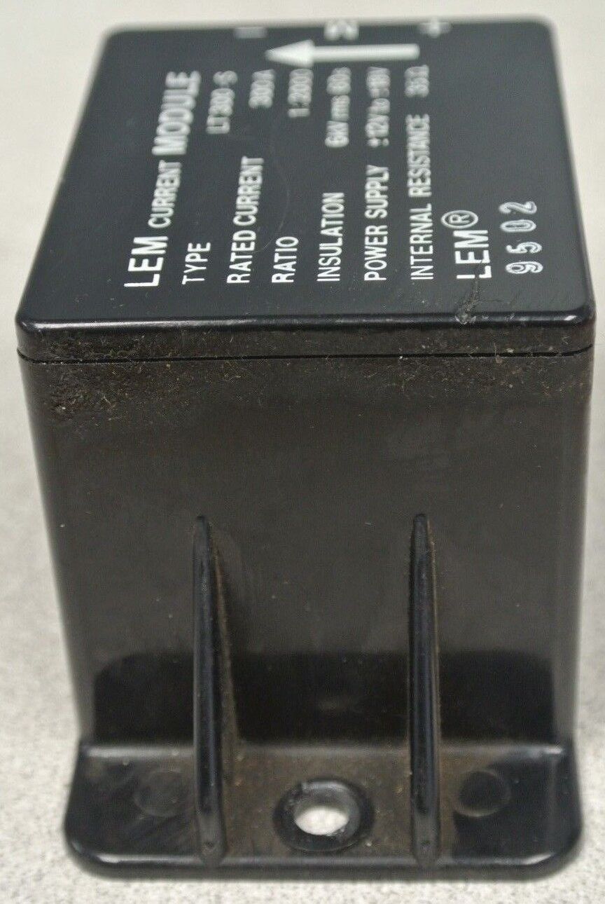 LEM LT300-S CURRENT MODULE / 300A / 1:2000 RATIO / INTERNAL RESISTANCE 35OHM