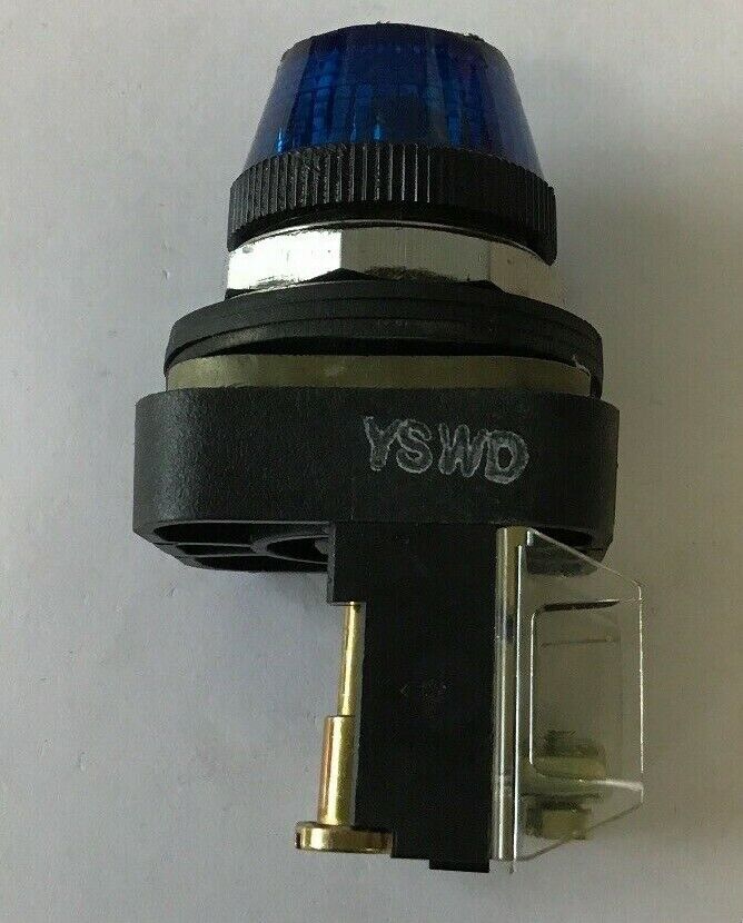 ALLEN BRADLEY 800T-Q24 BLUE LENS 30MM PILOT LIGHT 24VAC/DC SERIES T