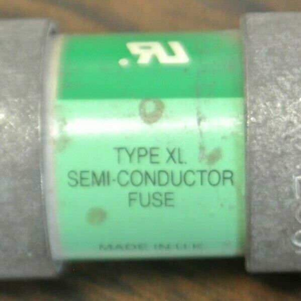 LOT of 2 / BRUSH XL50F0 TYPE XL SEMICONDUCTOR FUSE / 50A / 500V / NEW SURPLUS