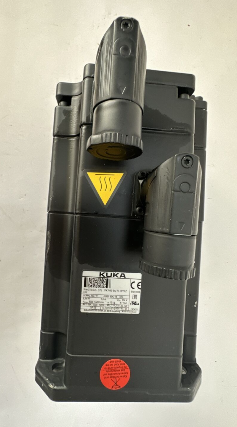 KUKA 1FK7063-5AF71-1SY3-Z SERVO MOTOR