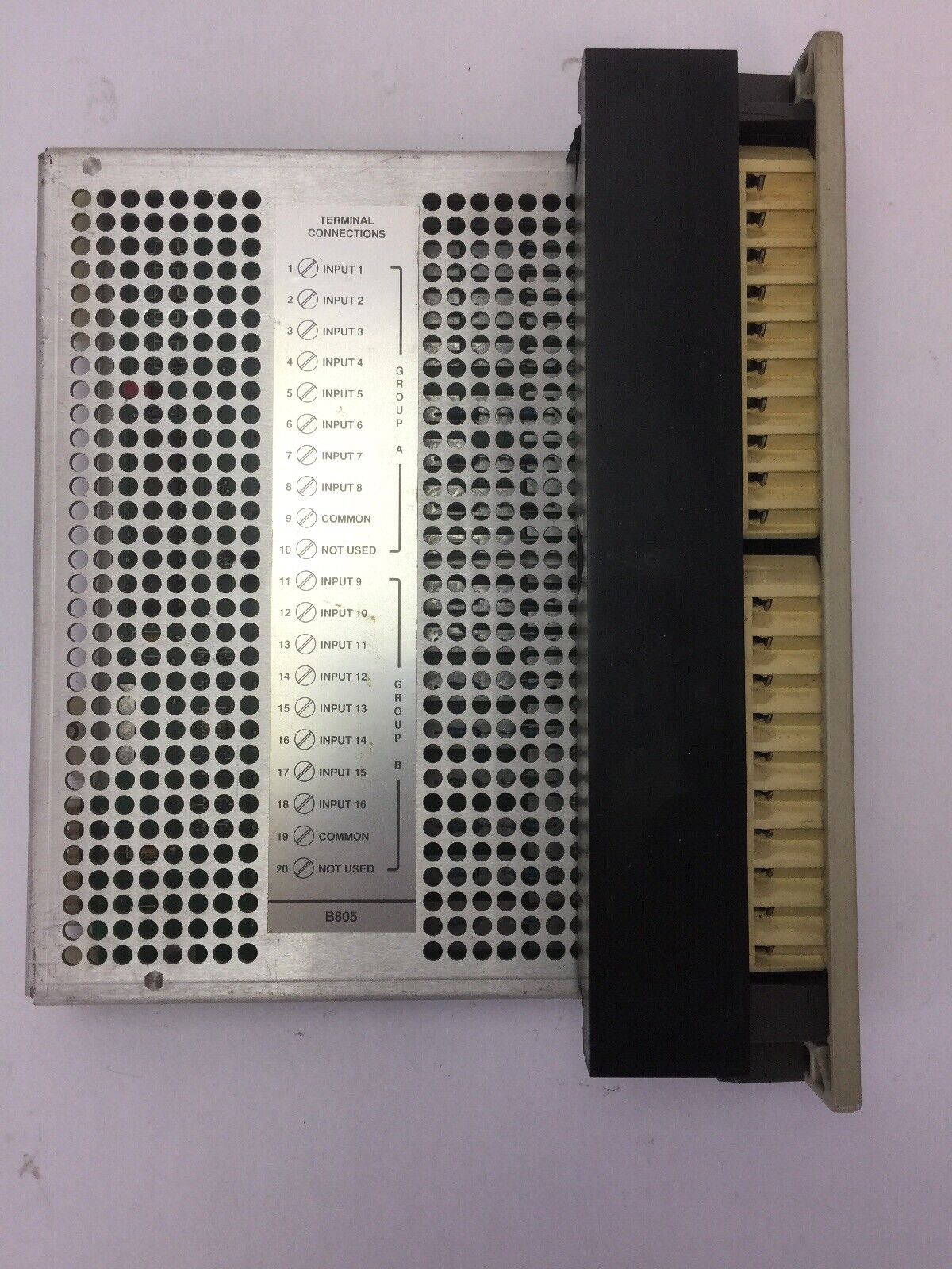 AEG MODION SCHNEIDER AS-B805-016 INPUT MODULE 115VAC