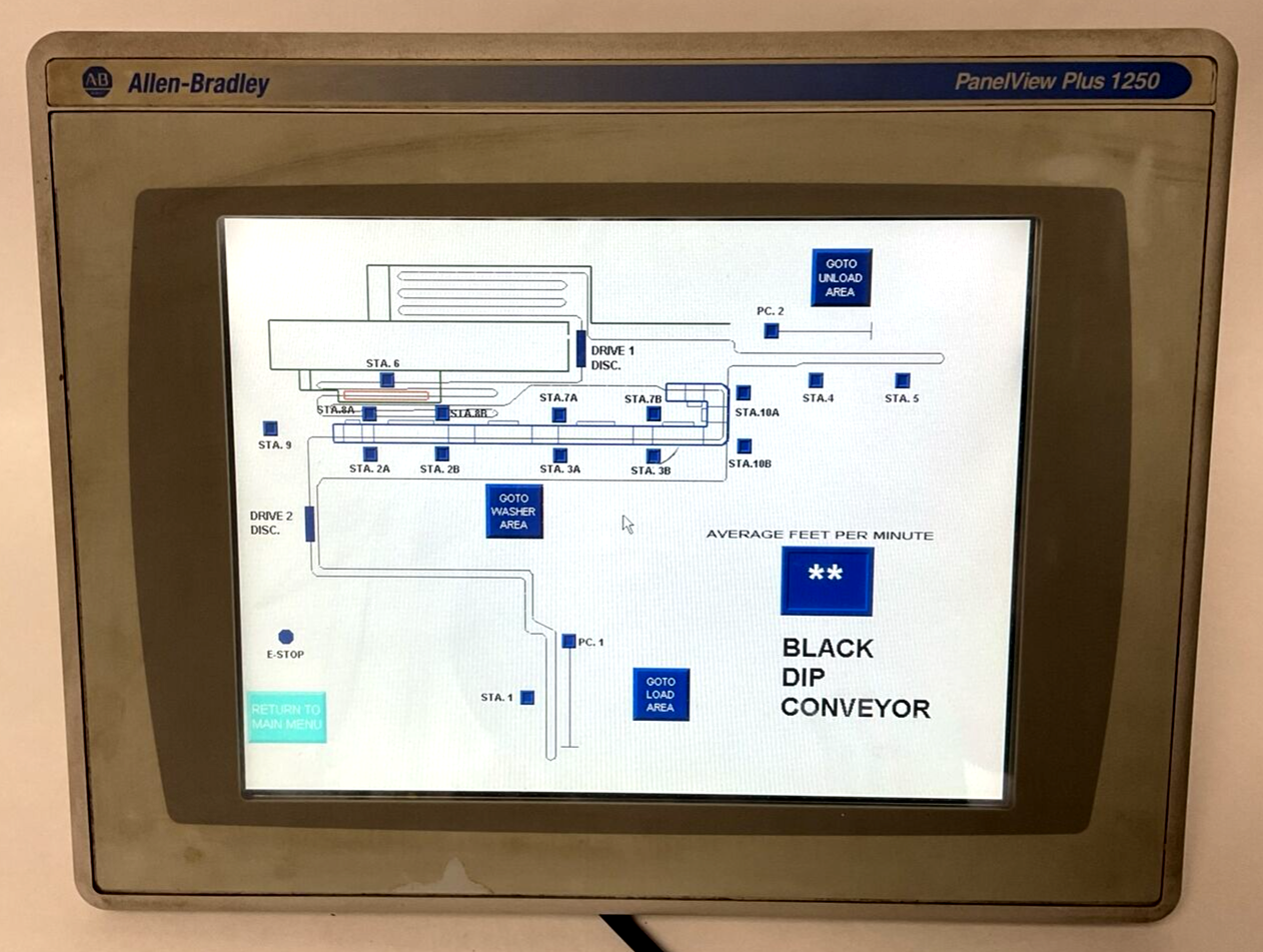 ALLEN BRADLEY 2711P-T12C4D1 SER A REV J 2711P-RDT12CX SER C REV B 2711P-RP1X SER