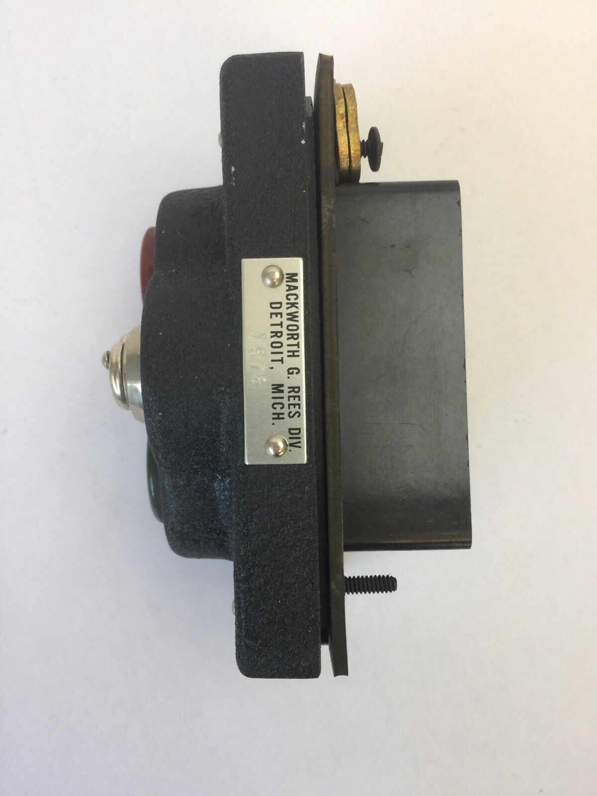 REES 1576 PUSHBUTTON SWITCH RED GREEN REPAIR CANCEL