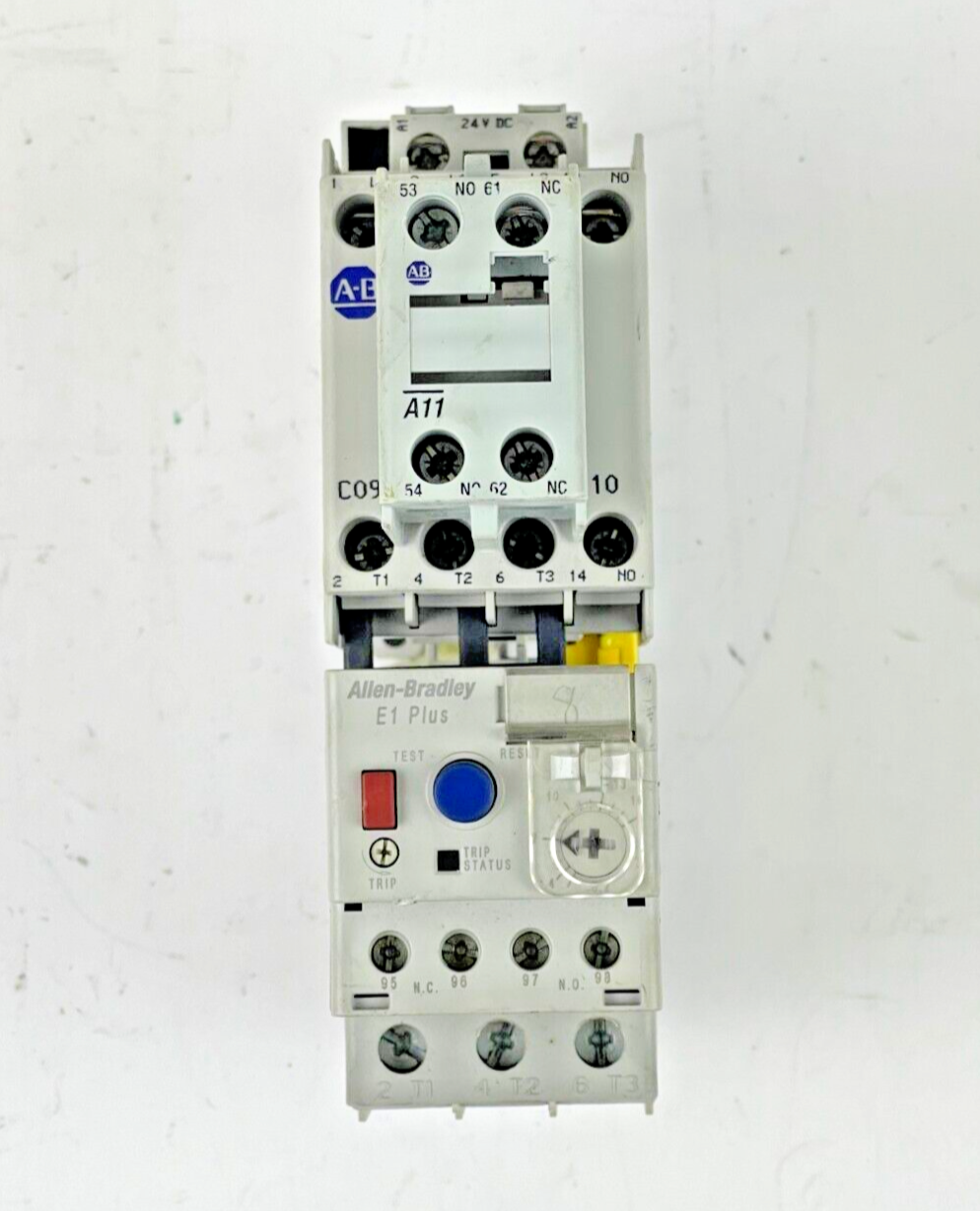 ALLEN BRADLEY -193-EEDB SER. B - 100-C09Z*10 A 25V -100-F B - 100-FSD250 A COMBO