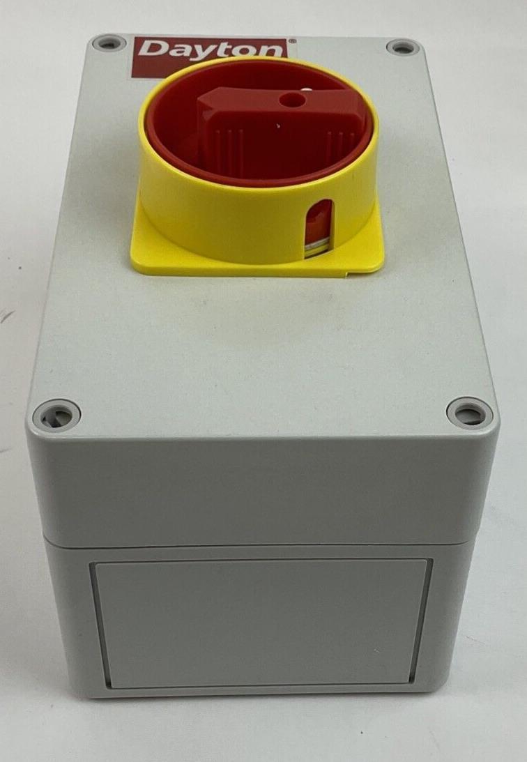 DAYTON 35JF52 IEC ENCLOSED DISCONNECT 20HP 600VAC 3PH 60HZ 32A
