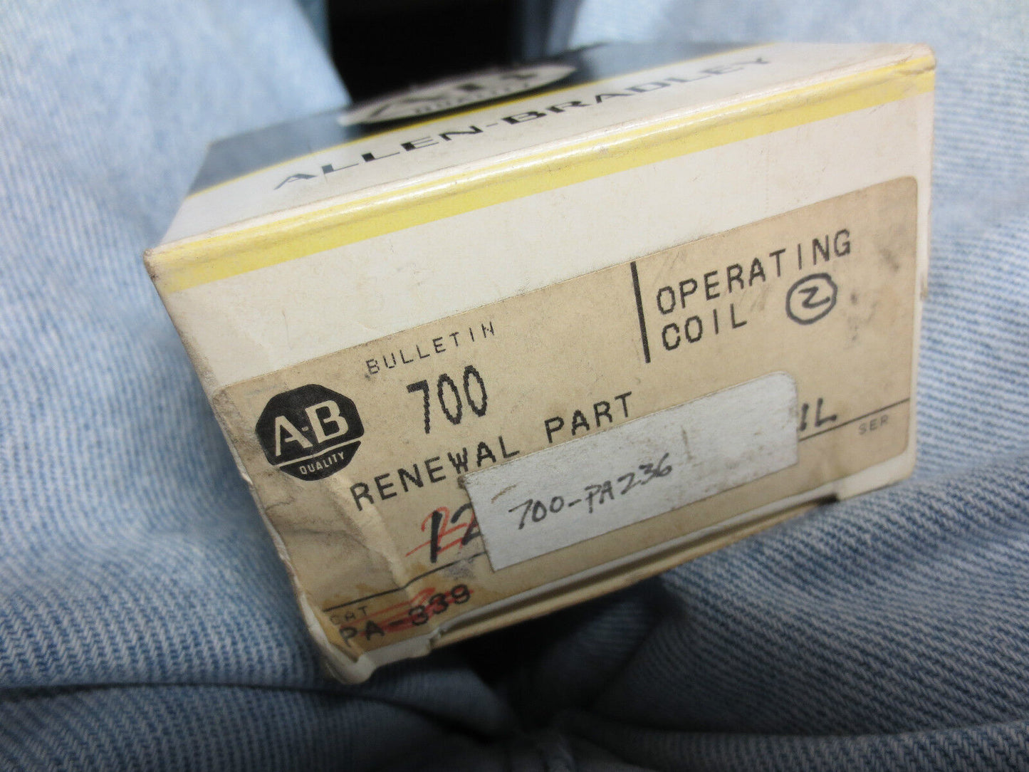 ALLEN-BRADLEY 700-PA236 OPERATING COIL - STARTERS / CONTACTORS - LOT of 2