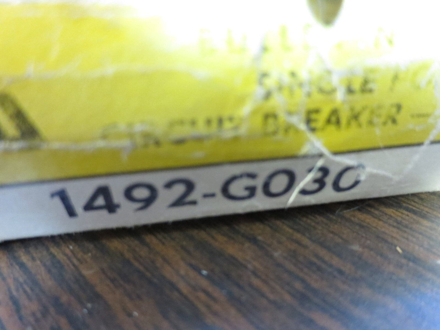ALLEN-BRADLEY 1492-G030 Ser. A - SINGLE POLE CIRCUIT BREAKER - 3.0A NEW SURPLUS