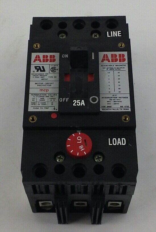 ABB Circuit Breaker UXAB 727131 R707 (NEW SURPLUS)