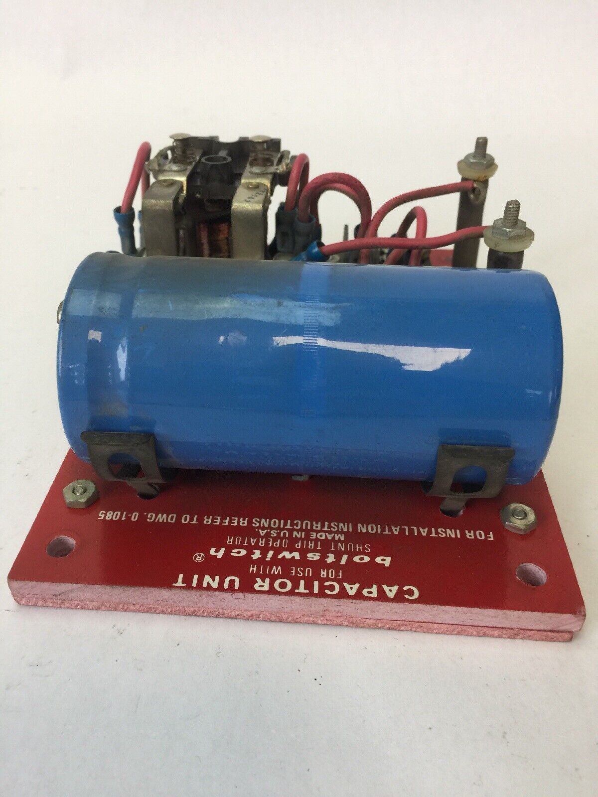 BOLTSWITCH CAP-2 CAPACITOR UNIT INPUT 120VAC