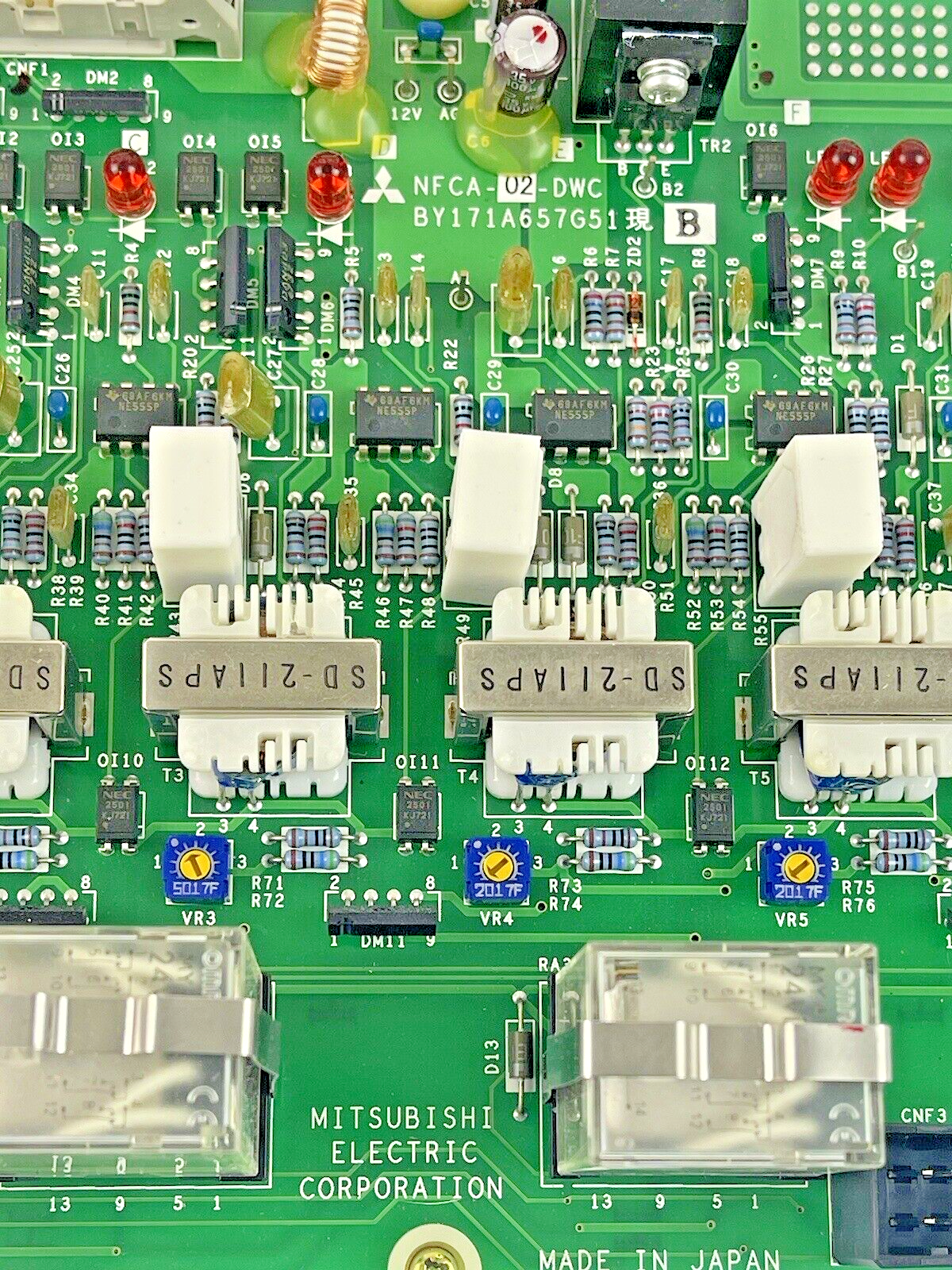 MITSUBISHI - NFCA-02-DWC & NSVB-01-DWB & COSEL CA10S-12 - EURO DRIVE