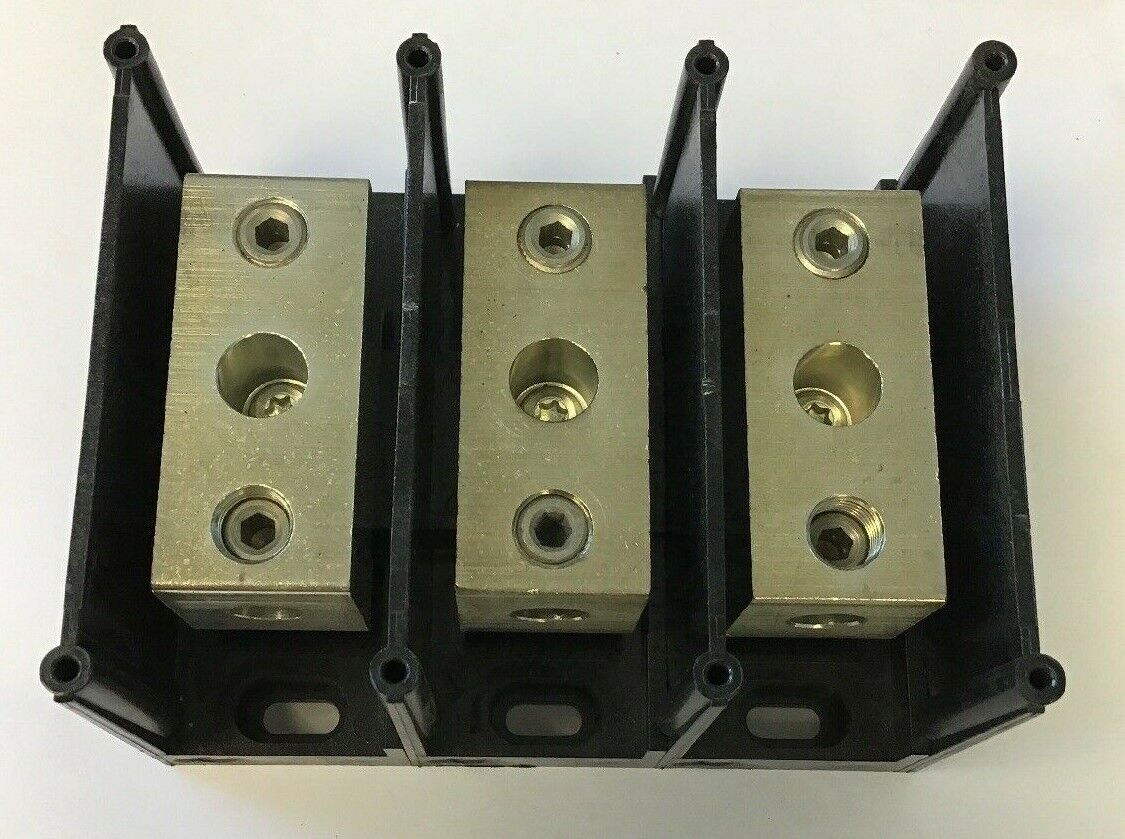 BURNDY BDB-11-2/0-3 POWER DISTRIBUTION BLOCK VERSI-POLE