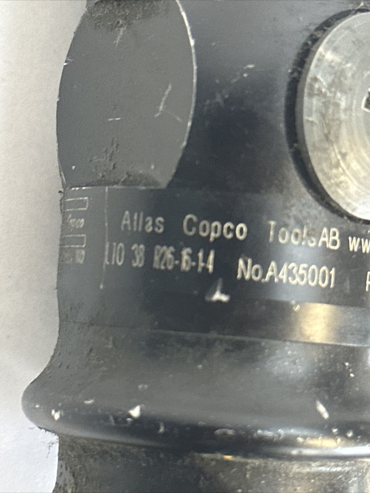 ATLAS COPCO L10 38 R26-16-1-4 NUTRUNNER LUBBERING 80331107 12.77mm