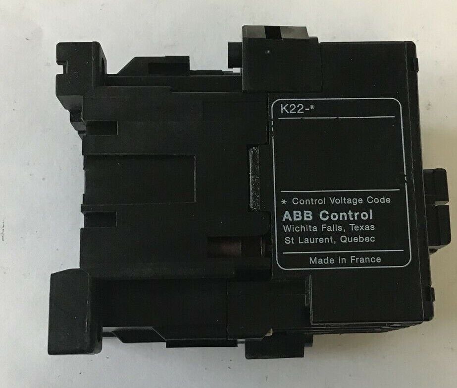ABB K22-N CONTROL RELAY 2N0-2NC 24V 60/50HZ K22E