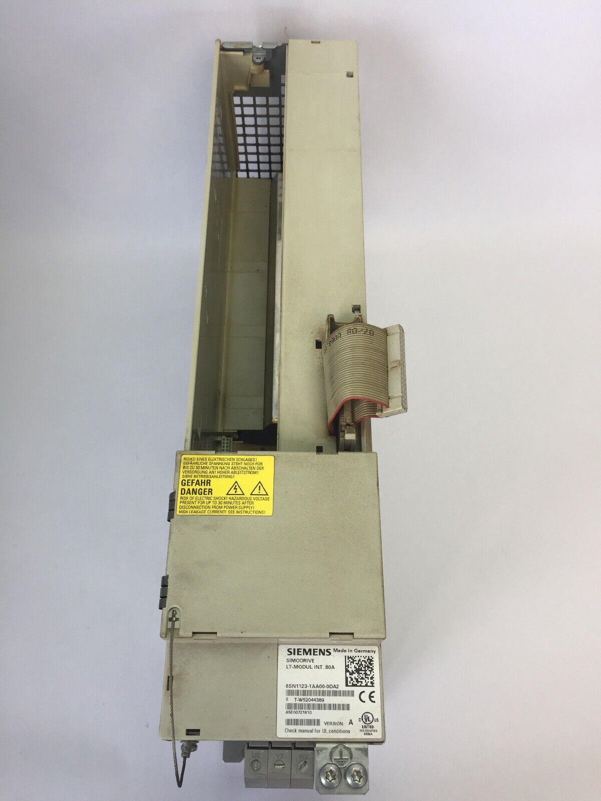 SIEMENS SIMODRIVE LT-MODUL INT. 80A 6SN1123-1AA00-0DA2