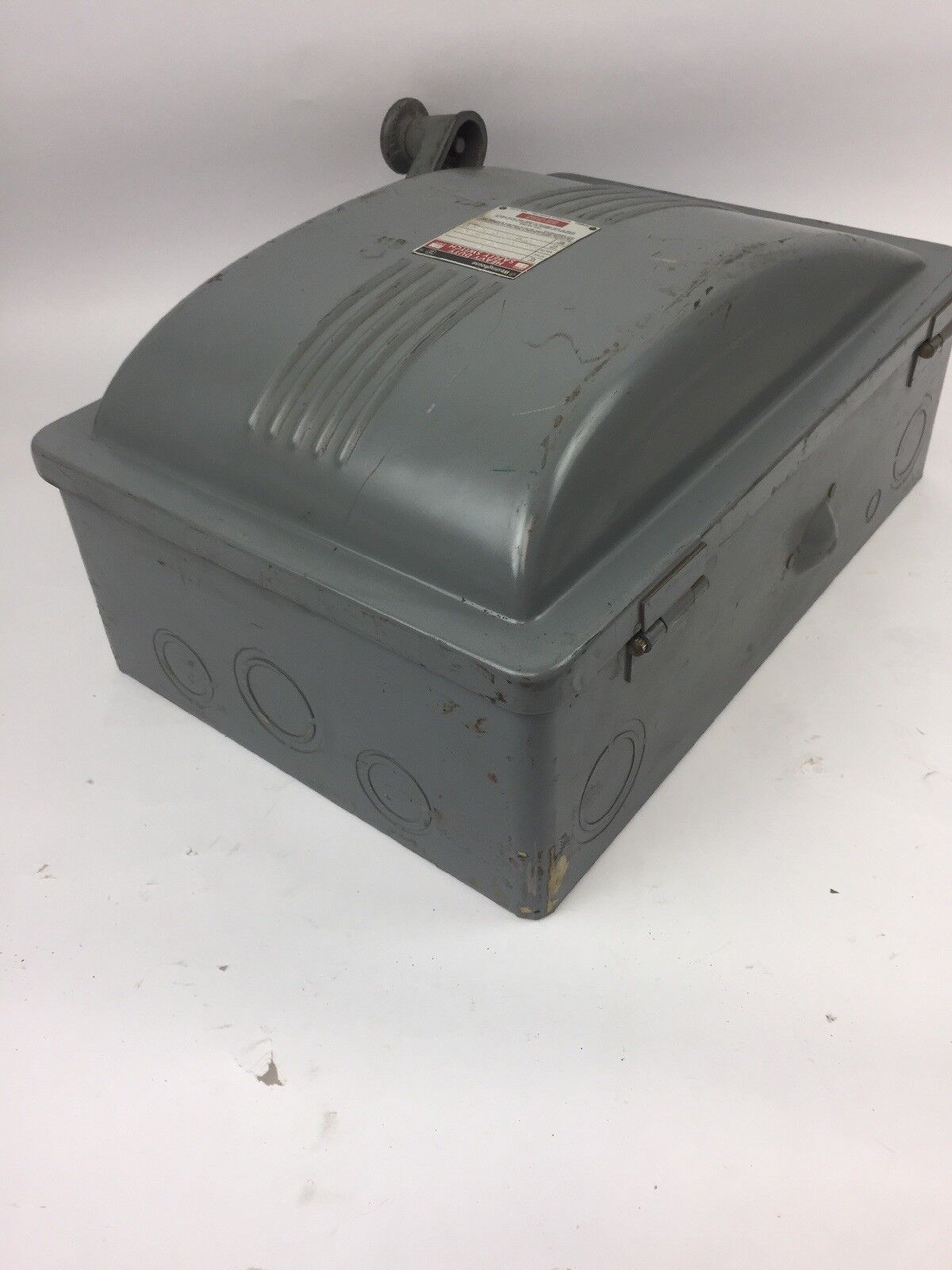 WESTINGHOUSE AHU363 HEAVY DUTY SAFETY SWITCH 600 VAC 100 AMP NEMA 1A
