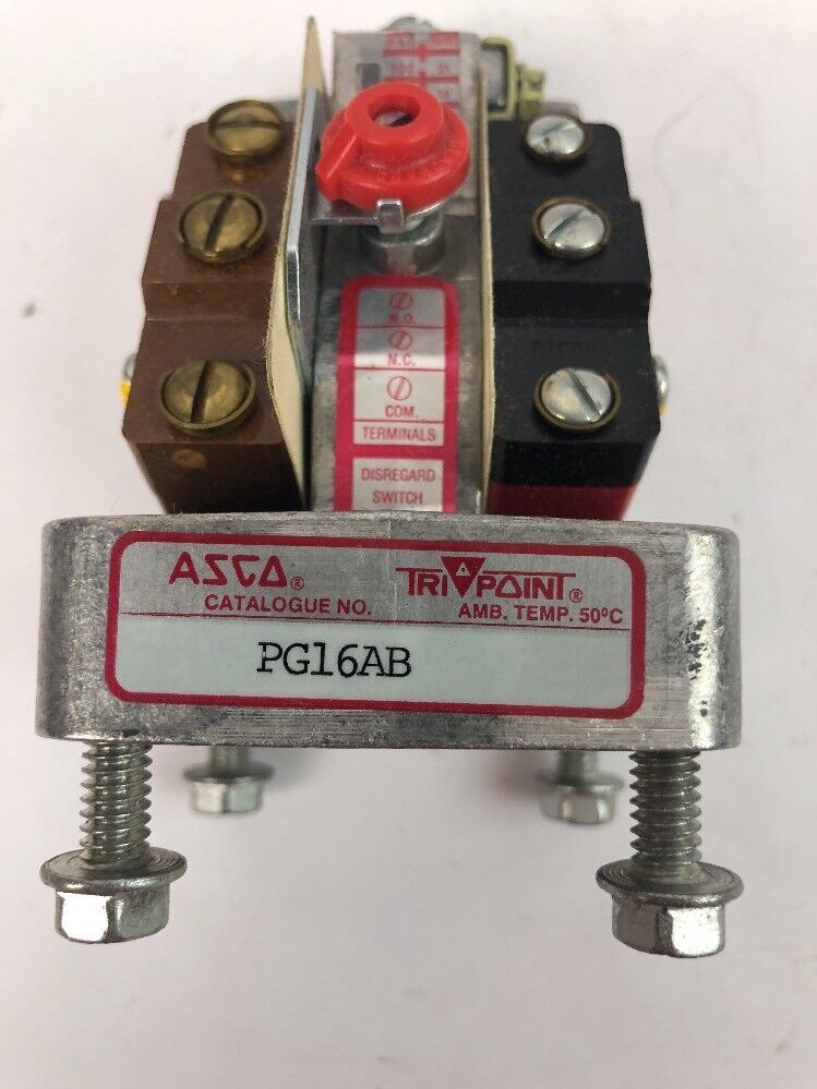 ASCO TRI POINT PG16AB PRESSURE SWITCH